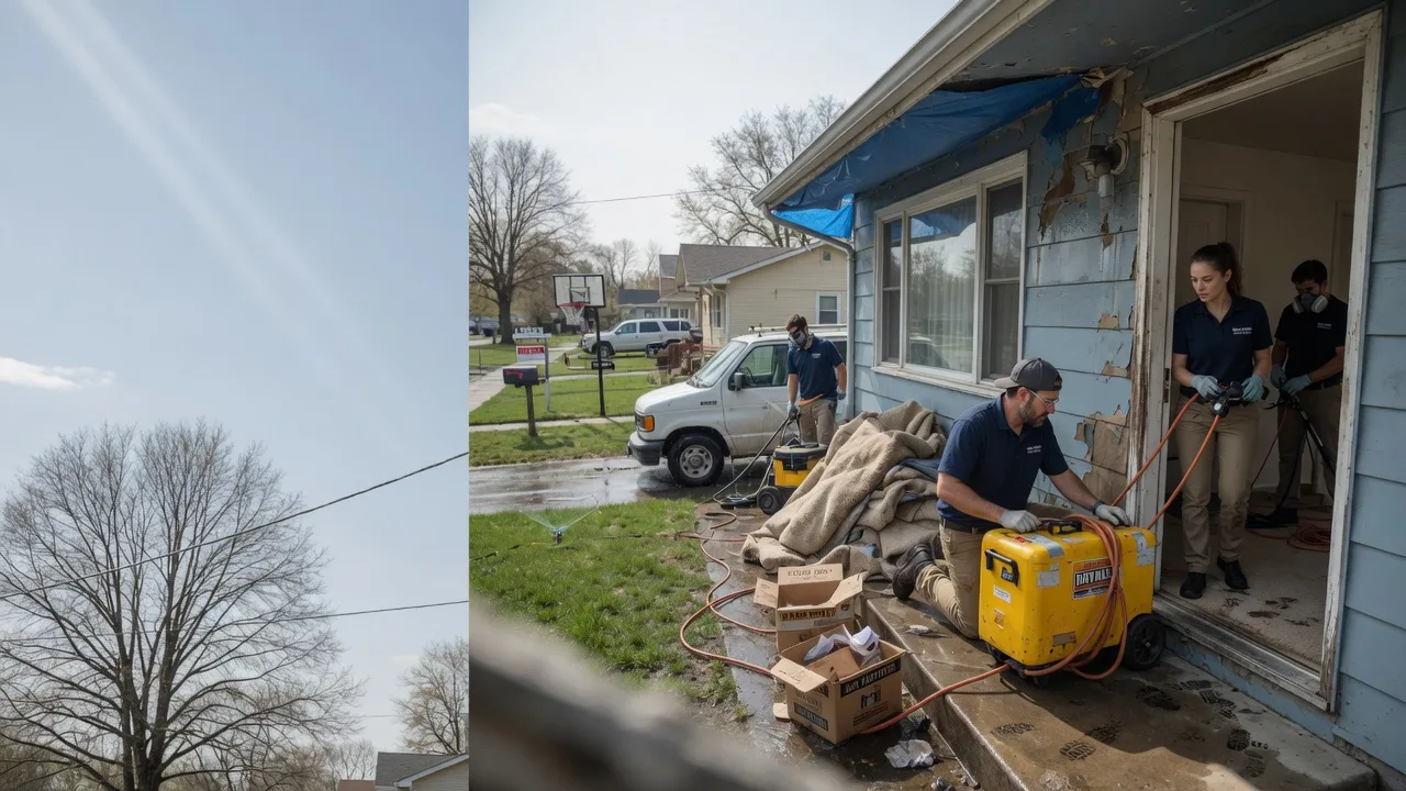 Basement Flood Cleanup in Granby, CT near me